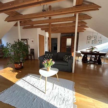 Grosse Wohnung Mit Dachterrasse In Starnberg Zewnętrze zdjęcie
