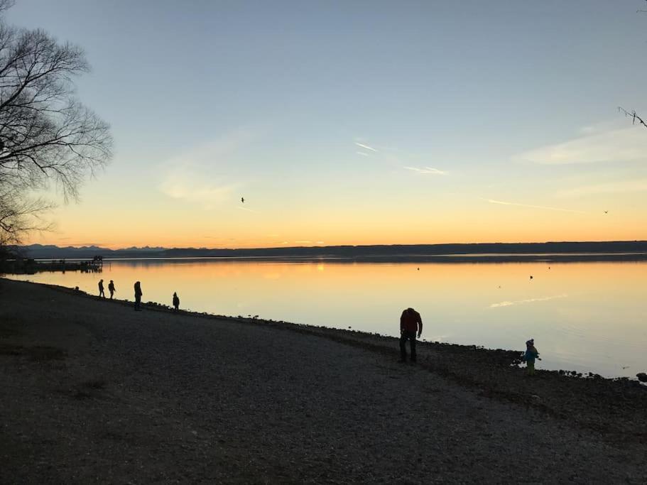 Grosse Wohnung Mit Dachterrasse In Starnberg Zewnętrze zdjęcie