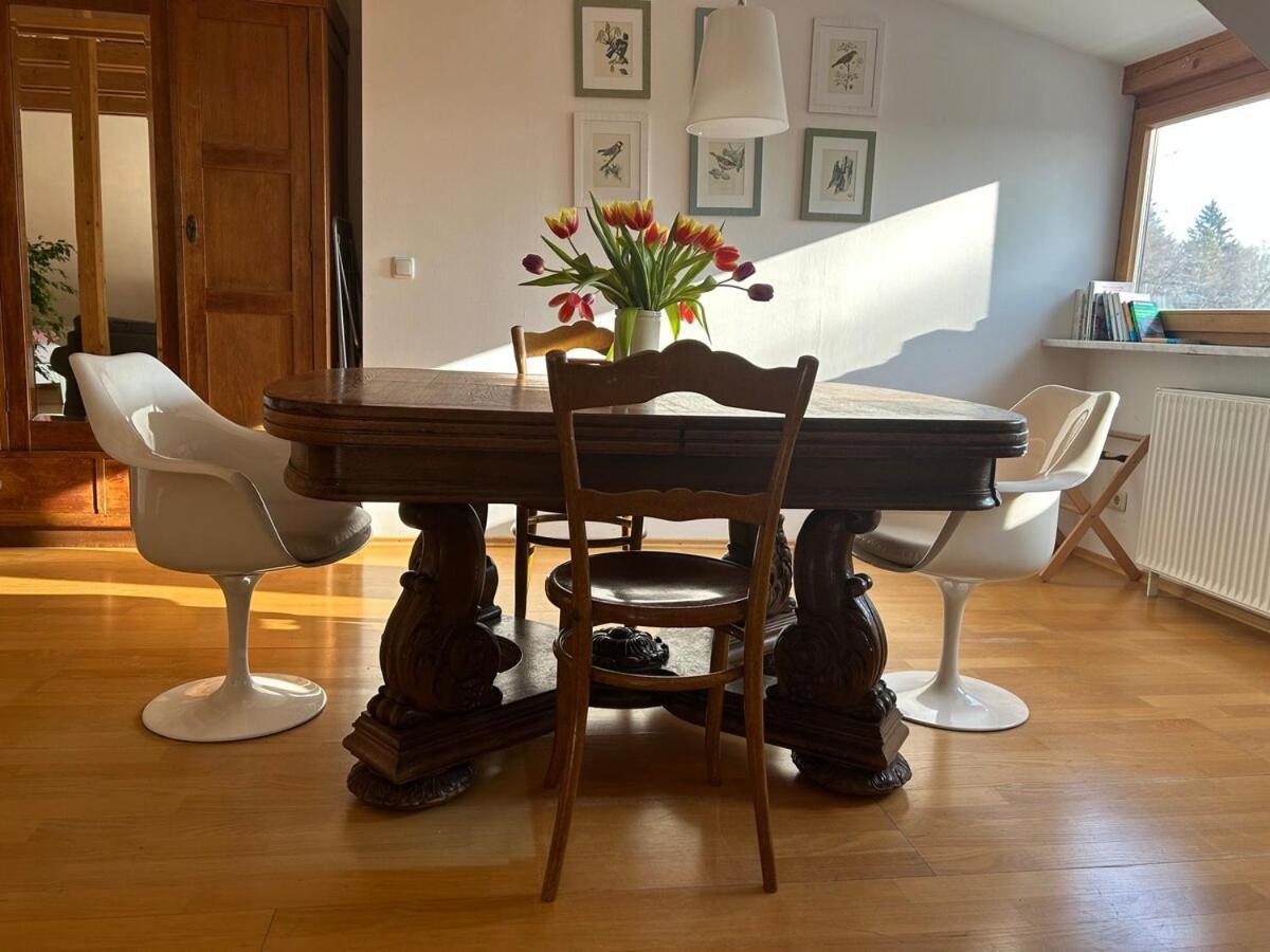 Grosse Wohnung Mit Dachterrasse In Starnberg Zewnętrze zdjęcie