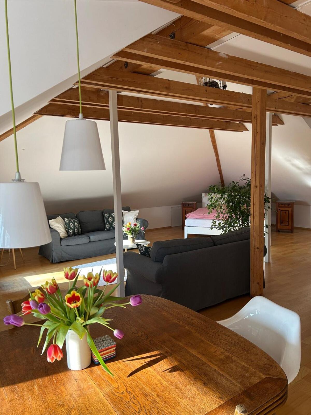 Grosse Wohnung Mit Dachterrasse In Starnberg Zewnętrze zdjęcie